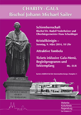 Folder/Plakat/Flyer – Charity Veranstaltung: Bischof Sailer / Bischofshof