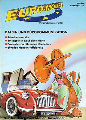 Versandhandelskatalog für Computerbedarf