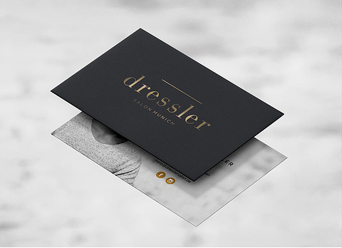 Dressler Salon Munich Branding Webdesign From Adgy Dasauge