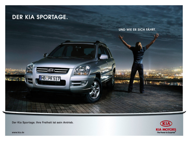 Modellkampagne Kia Sportage