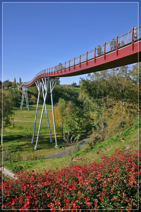 Bundesgartenschau 2007 : Drachenschwanzbrücke Ronneburg 1