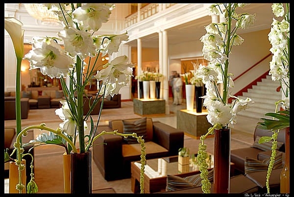 Lobby Kempinski Grand Hotel des Bains St. Moritz/ Schweiz