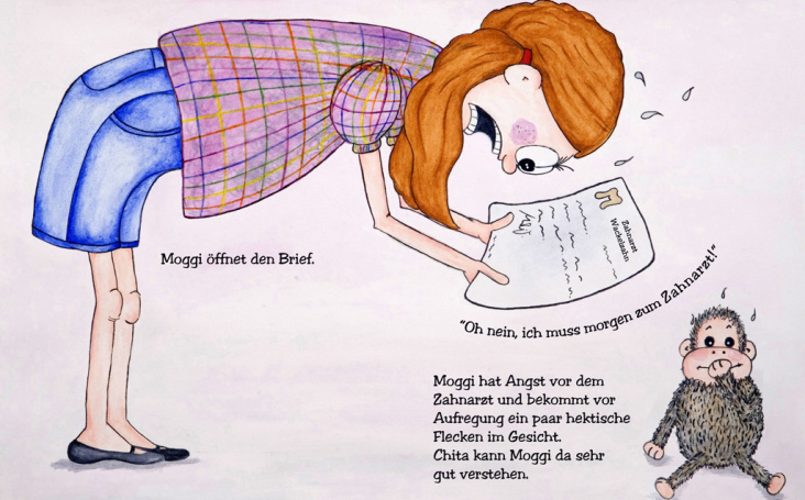 Kinderbuch – Moggi muss zum Zahnarzt