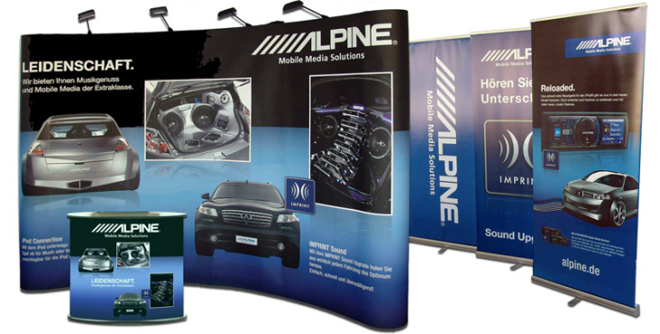 Messeausstattung, Alpine Electronics