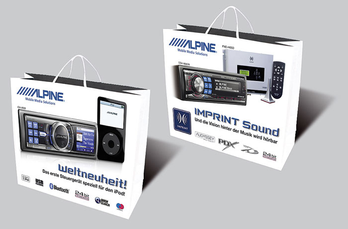 Messetaschen, Alpine Electronics