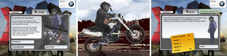 BMW Motorrad Flash Game