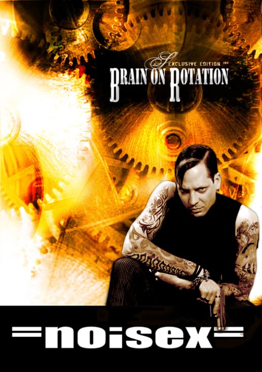 Brain on Rotation • CD Cover (Noisex, 2006)