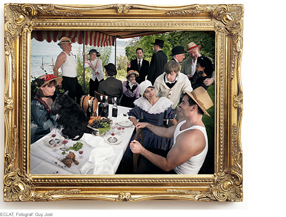 Werbeagentur Eclat – Teambild nach Renoir