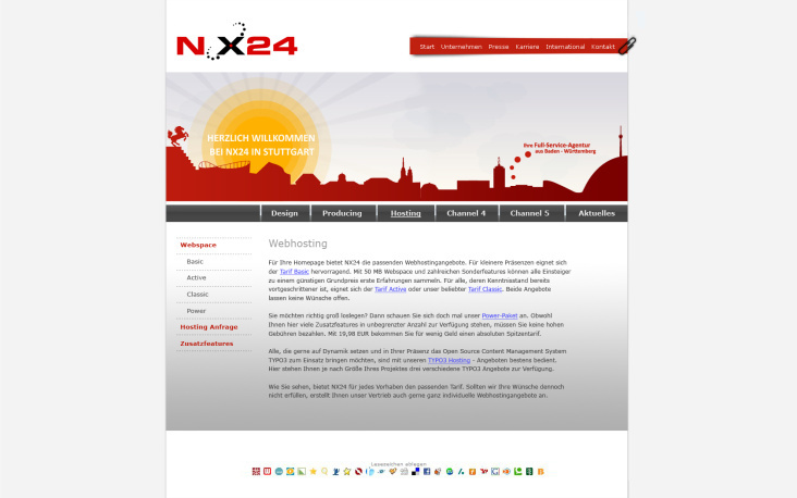 PS Template Design NX24 Webdesign