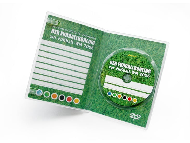 discprofi | DVD zur Fußball-WM | label und packaging