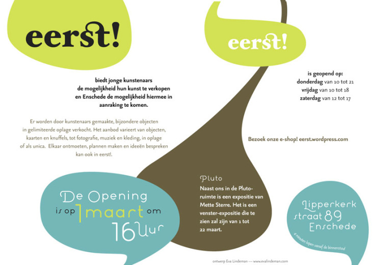 eerst! flyer