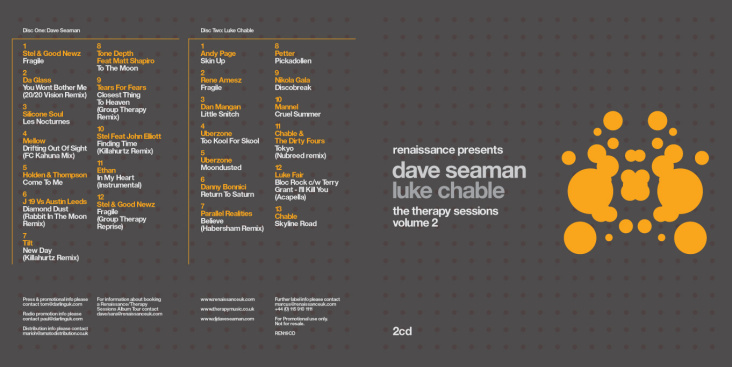 CD Dave Seaman / Luke Chable – renaissance