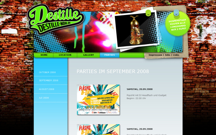 PS Template Design Destille