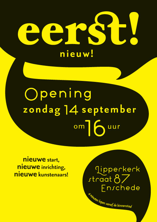 eerst! flyer