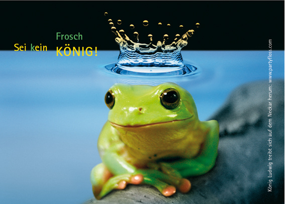 Citycard, „sei kein Frosch, sei ein König“