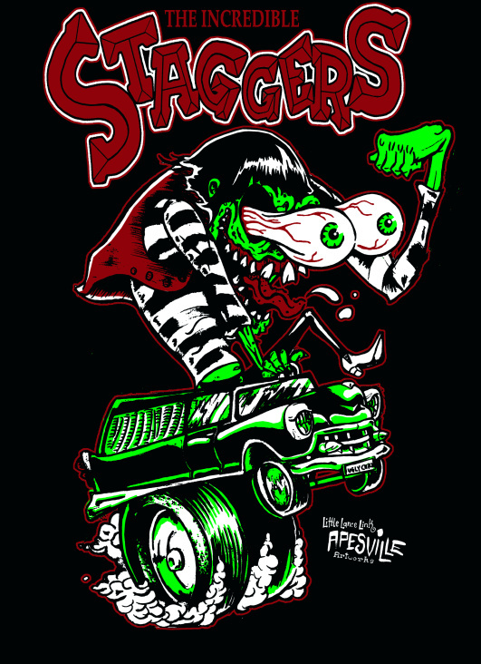 the incredible Staggers Shirt Design