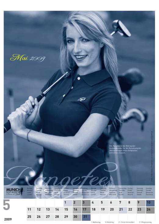 Golfkalender Mai