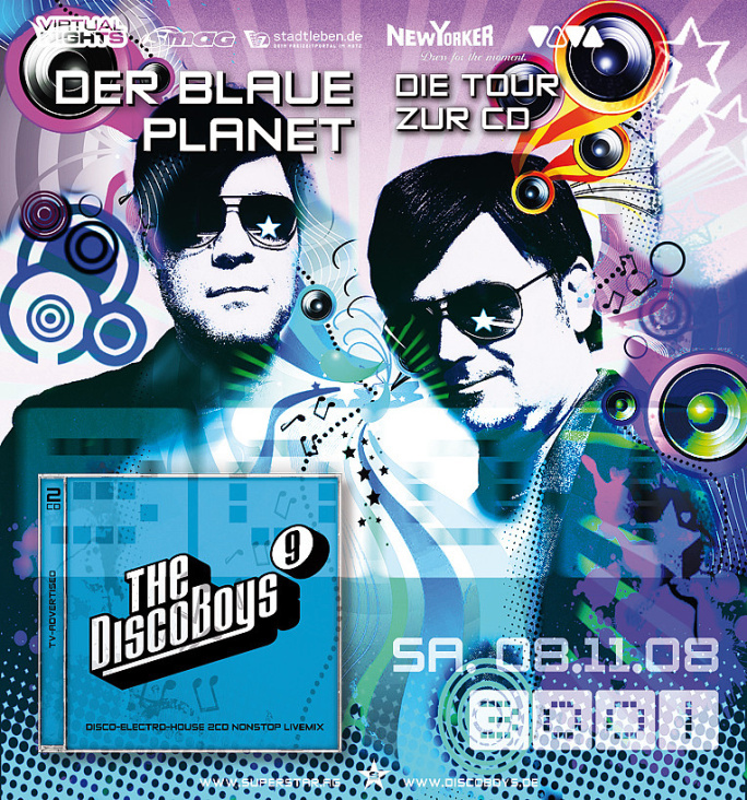 the discoboys coverproduction artwork design