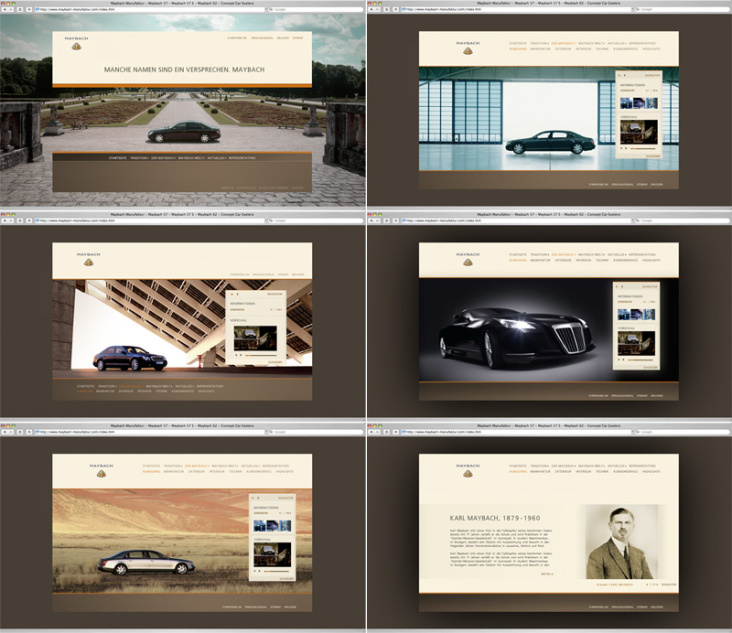 layouts for Maybach