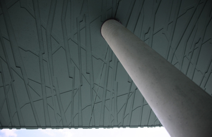 Detail Fassade/Decke