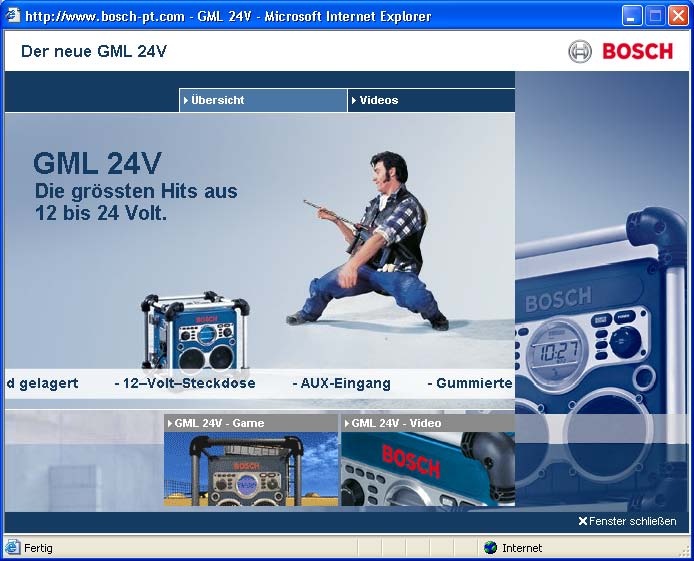 Screenshot Product Special zum GML 24V