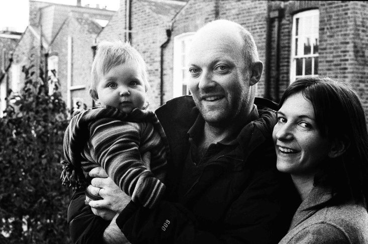 Ruth, Mike and Rosie, London, England, 2008
