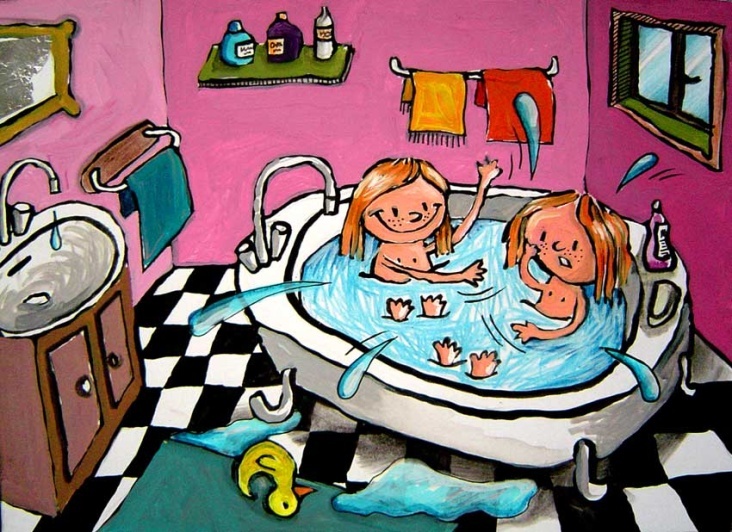 I remember the Bath with my sister