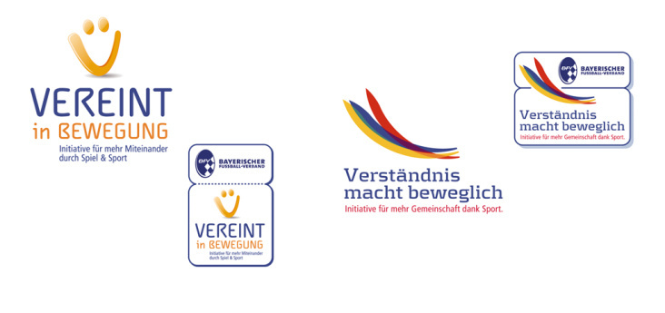 Logoentwürfe und Naming, Vereint in Bewegung, 2008