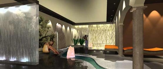 3D Visualisierung – Spa Innenbereich 1