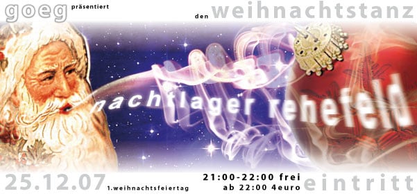 Flyer Weihnachts-Event