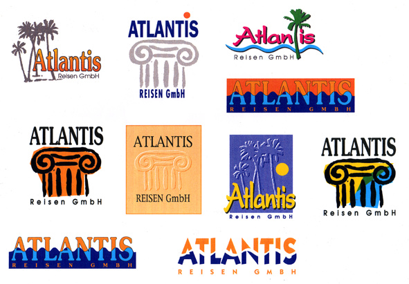 Logo-Entwürfe Reisebüro