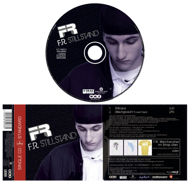 CD-Cover für F.R. – Stillstand