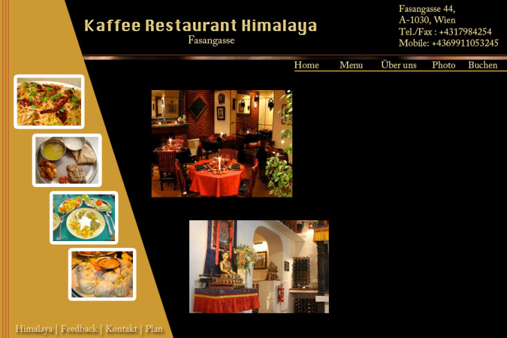 restaurant homalaya in vienna