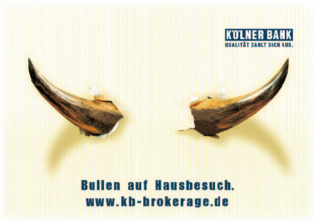 Kölner Bank Kampagne