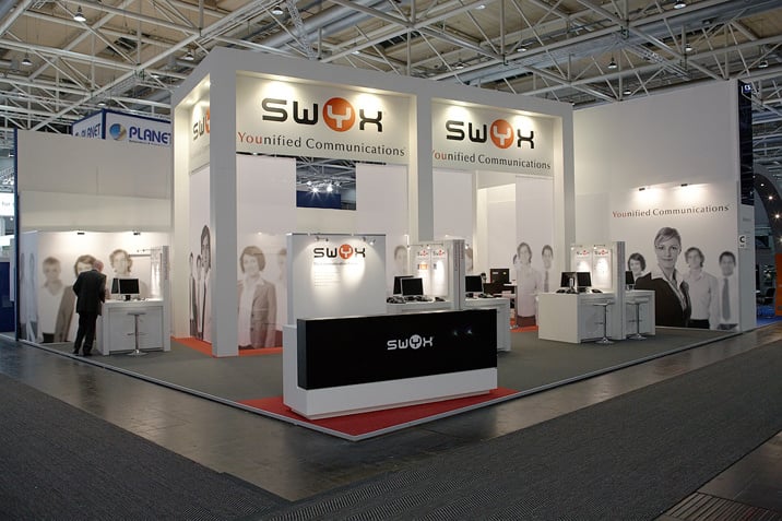 Swyx CeBIT-Messestand 2008