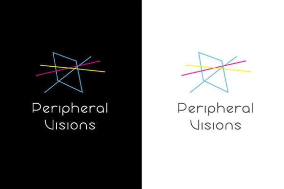 Peripheral Visions Logo- Designed for University of Southern California (USC) Symposium