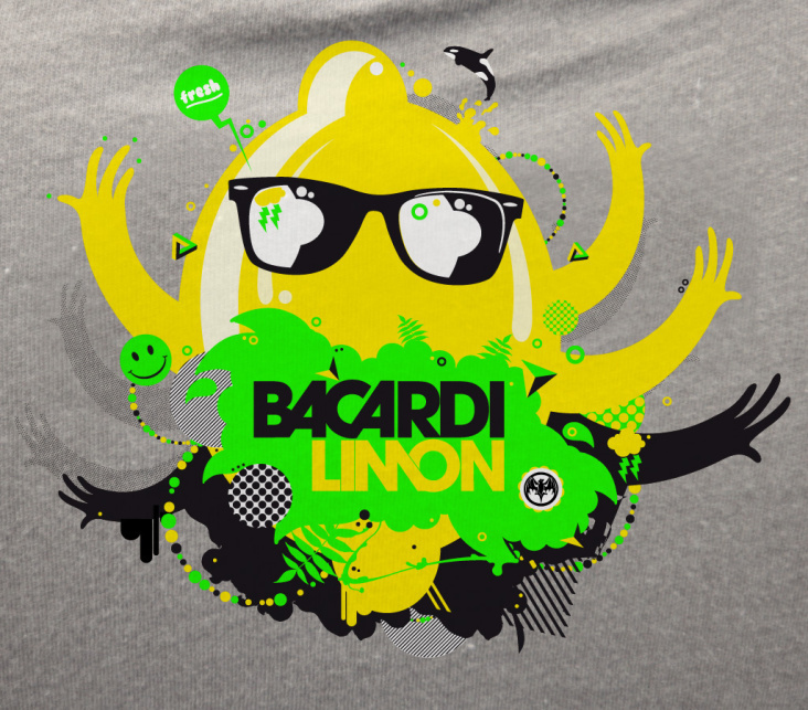 Bacardi Limon – T-Shirt