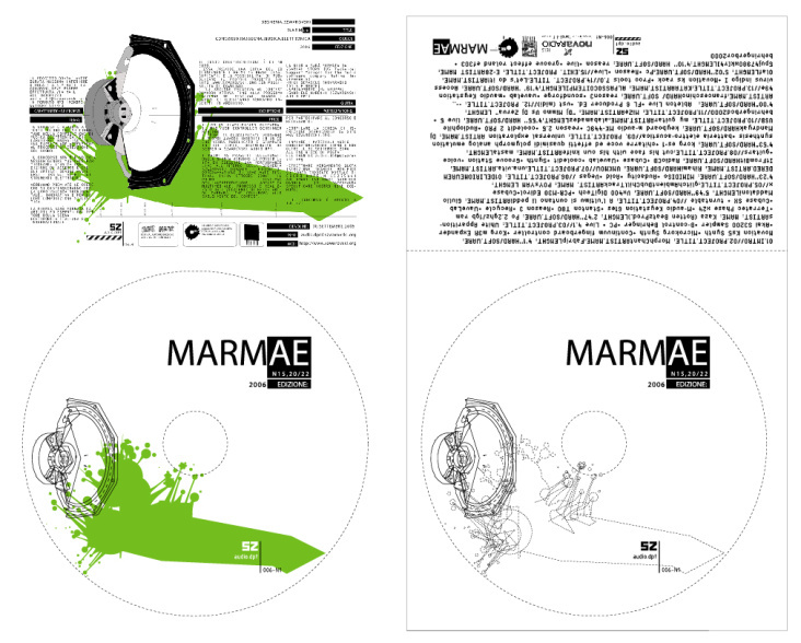 POSTER DIN A3, AUDIO CD Packaging – Design Project, Illustration and website for the 2006 edition festival