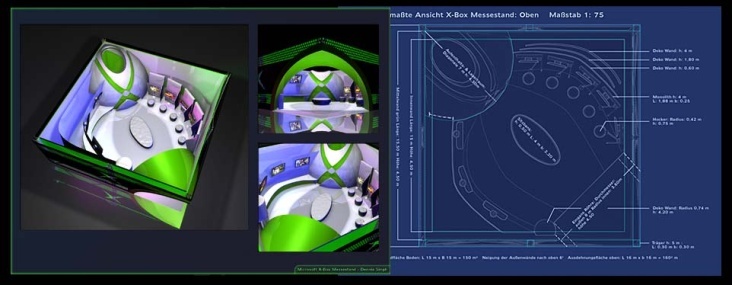 x-box-Messestand