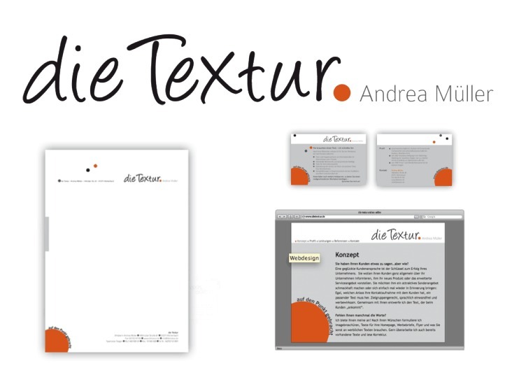 Textur – Logo, Briefpapier, Internet und Karte