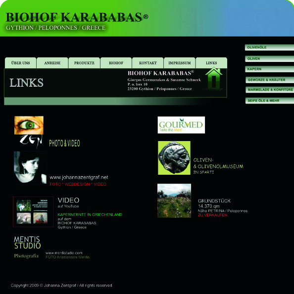 WEBSITE BIOHOF KARABABAS 2009 – Site 13