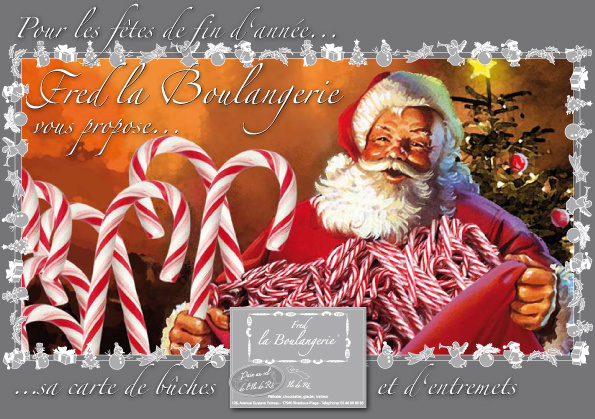 fred la Boulangerie – Weihnachtsflyer 2008