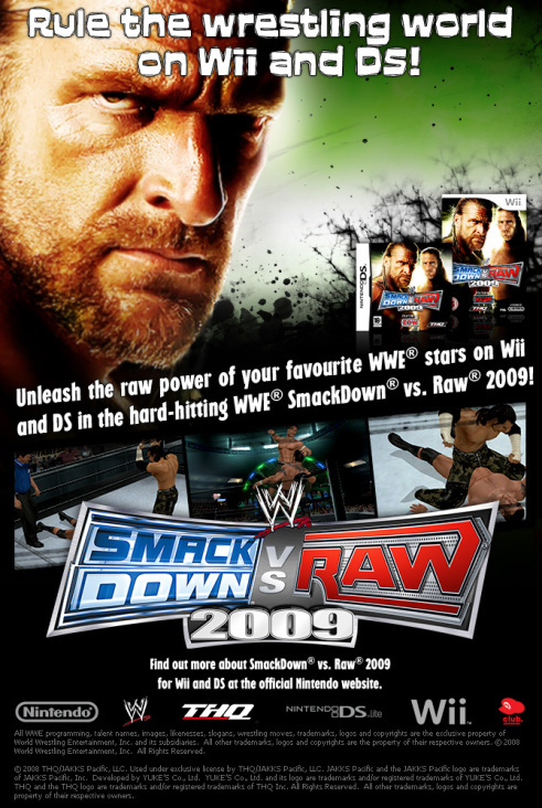 WWE SMACK DOWN vs RAW
