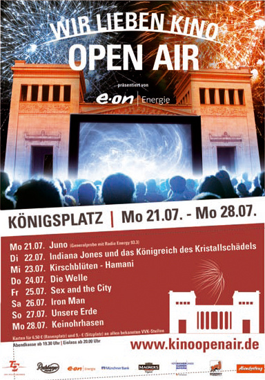 KINO OPEN AIR | Plakat München