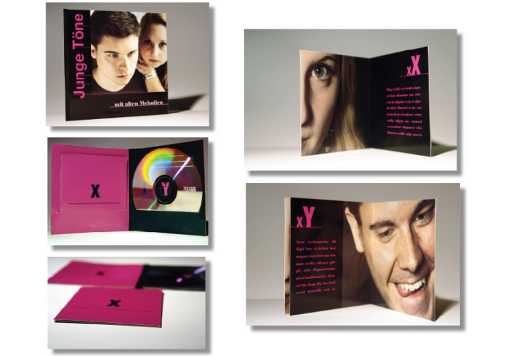 CD Gestaltung mit Booklet