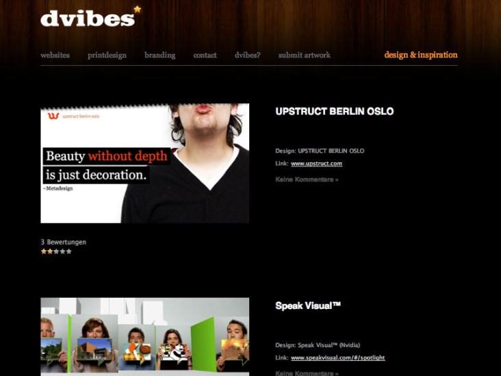 Dvibes Design Inspiration Plattform