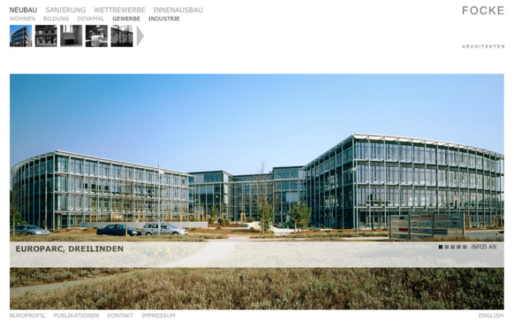 Website Wordpress – Focke Architekten