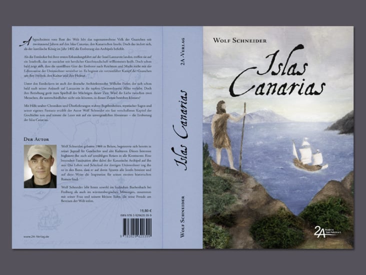 Buchcover-Gestaltung „Islas Canarias“