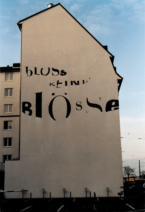 Gestaltung einer Hauswand für das Studentenwerk Darmstadt