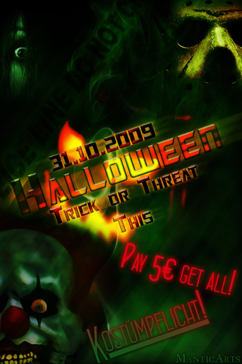 Halloween flyer